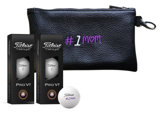 Titleist Pro V1 Mother's Day Golfbälle, 6Stk. + Tasche