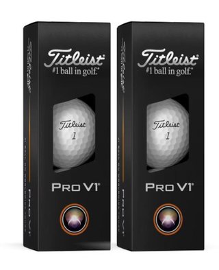 Titleist Pro V1 Mother's Day Golfbälle, 6Stk. + Tasche
