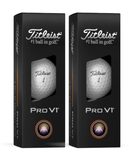 Titleist Pro V1 Mother's Day Golfbälle, 6Stk. + Tasche