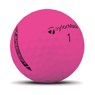 TaylorMade SpeedSoft Golfbälle, rosa