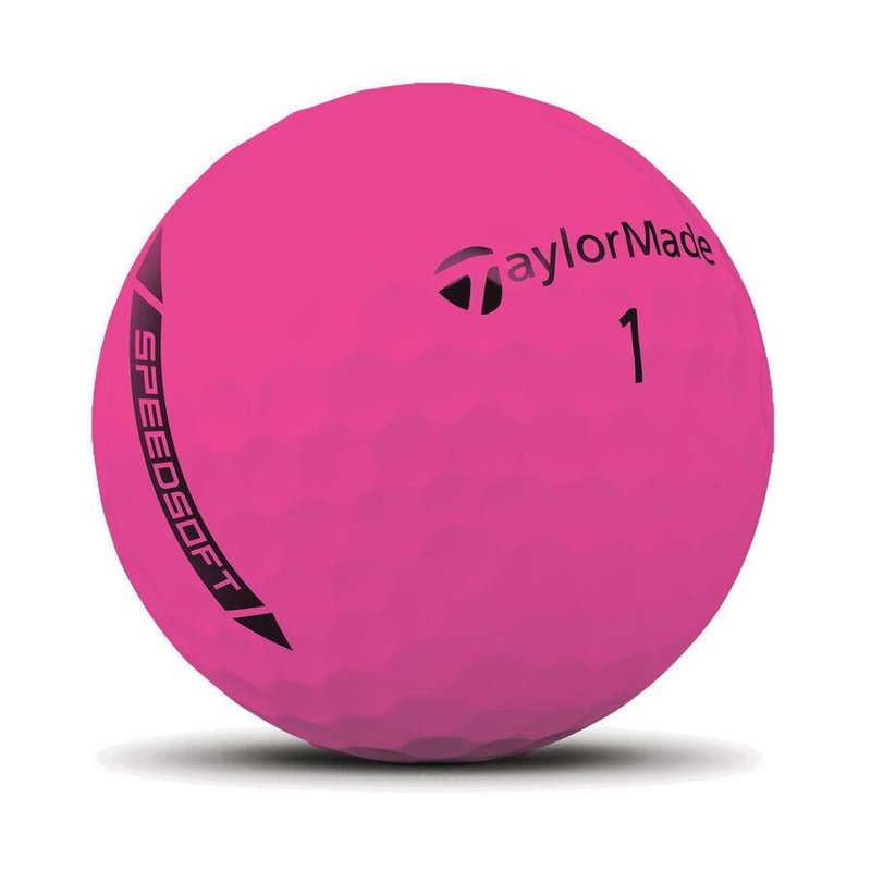 TaylorMade SpeedSoft Golfbälle, rosa