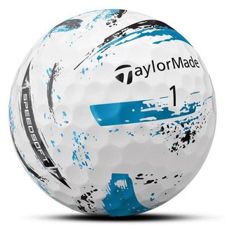 TaylorMade SpeedSoft Ink Golfbälle, multi-pack