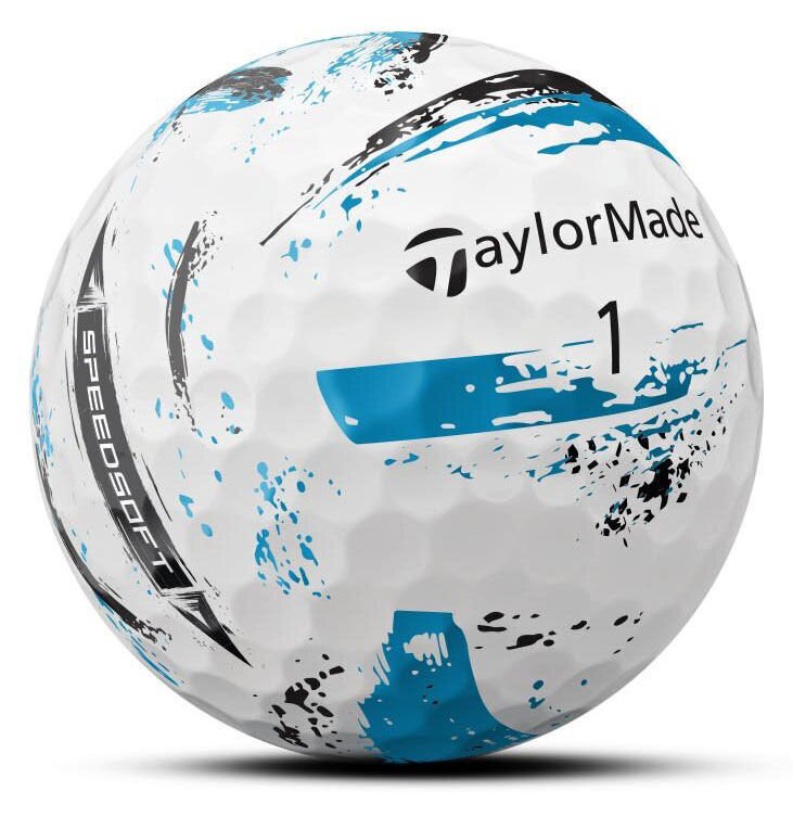 TaylorMade SpeedSoft Ink Golfbälle, multi-pack