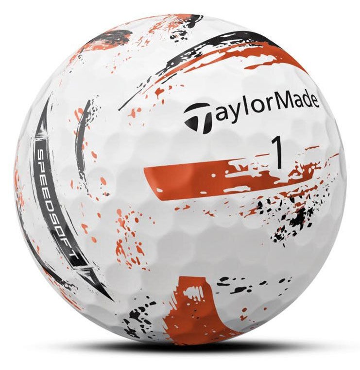 TaylorMade SpeedSoft Ink Golfbälle, multi-pack