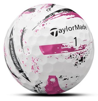 TaylorMade SpeedSoft Ink Golfbälle, multi-pack
