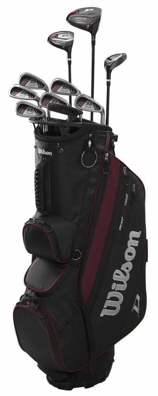 Wilson Deep Red Tour Herren Golfset, Stahl
