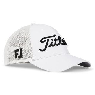 Titleist Tour Performance Mesh Herren Golfcap, weiss