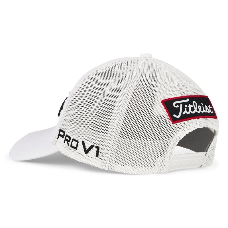 Titleist Tour Performance Mesh Herren Golfcap, weiss