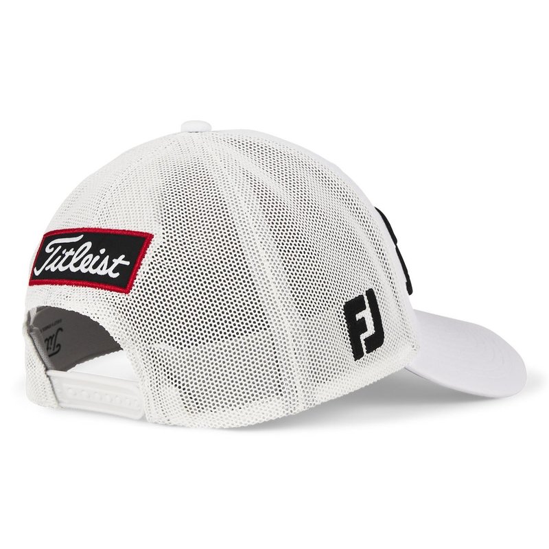 Titleist Tour Performance Mesh Herren Golfcap, weiss