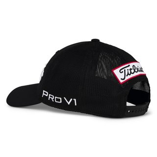 Titleist Tour Performance Mesh Herren Golfcap, schwarz