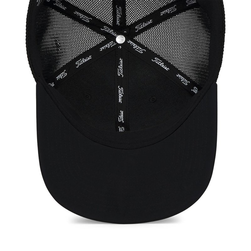 Titleist Tour Performance Mesh Herren Golfcap, schwarz