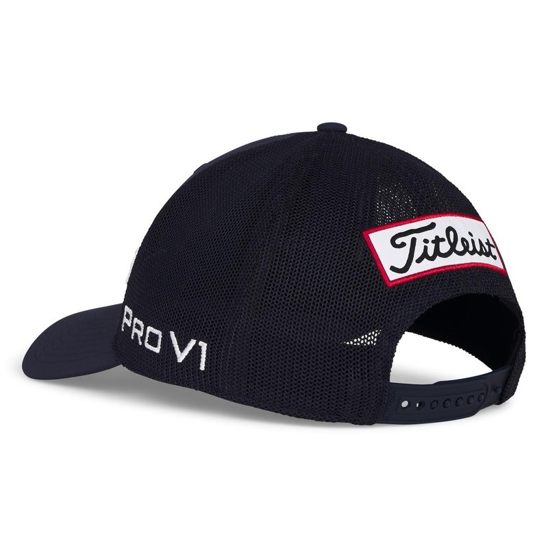 Titleist Tour Performance Mesh Herren Golfcap, dunkelblau