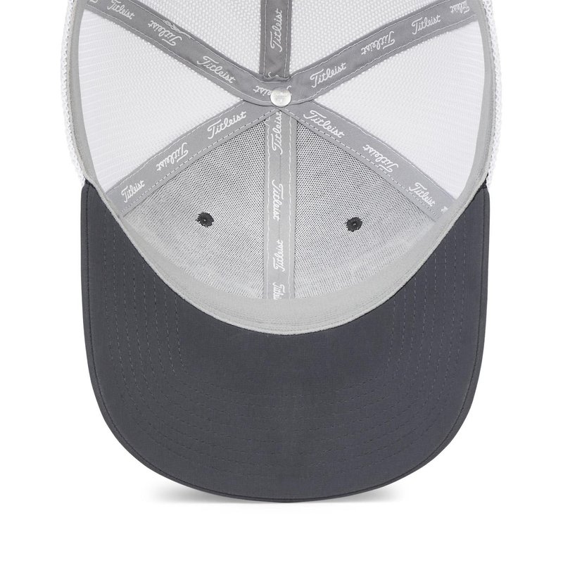 Titleist Tour Performance Mesh Herren Golfcap, grau/weiss