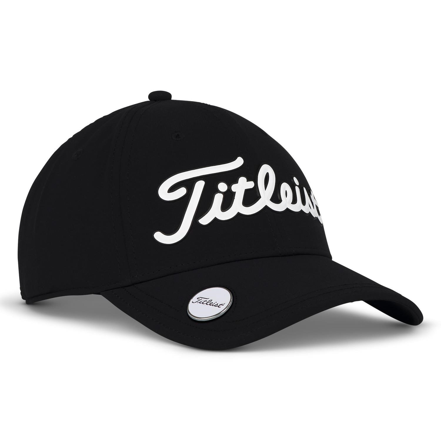 Titleist Players Performance Ball Marker Herren Golfcap, schwarz