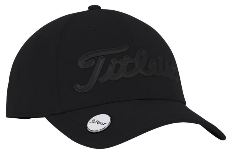 Titleist Players Performance Ball Marker Herren Golfcap, schwarz