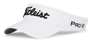Titleist Tour Performance Herren Visor, weiß/schwarz