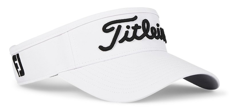 Titleist Tour Performance Herren Visor, weiß/schwarz
