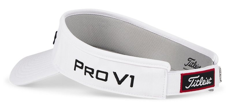 Titleist Tour Performance Herren Visor, weiß/schwarz
