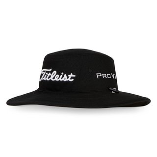 Titleist Tour Aussie Herren Bucket Hut, schwarz
