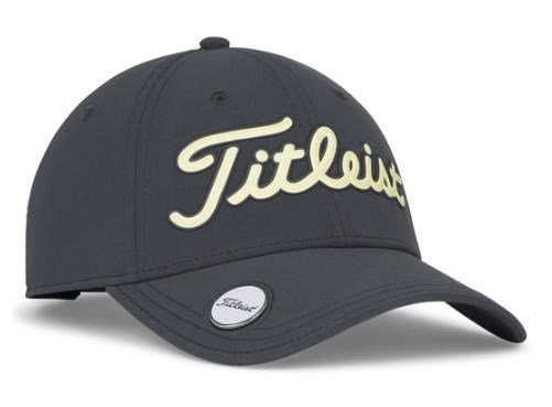 Titleist Tour Performance Ball Marker Damen Cap, charcoal/lemon