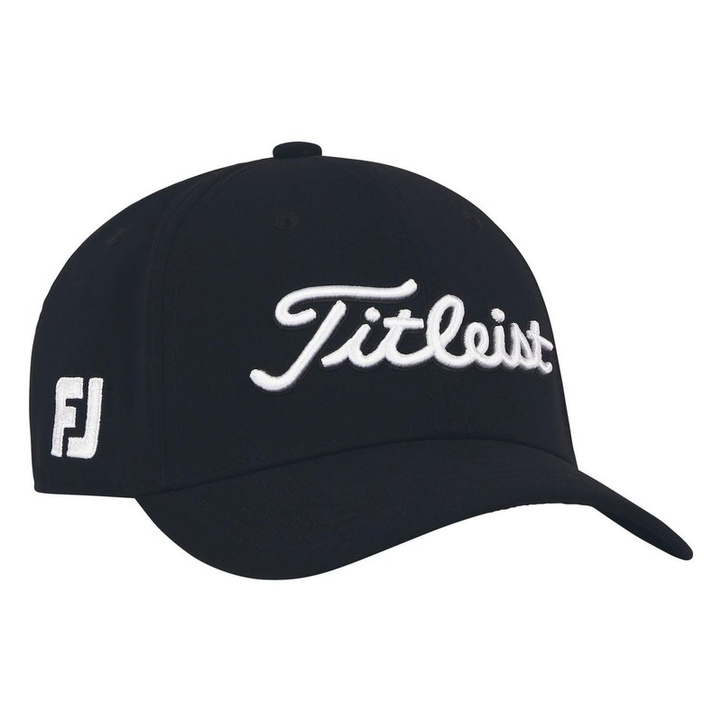 Titleist Junior Tour Performance Golf Cap, schwarz