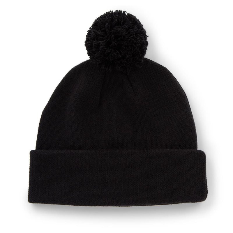 Titleist Boardwalk Pom Pom Wintermütze, schwarz