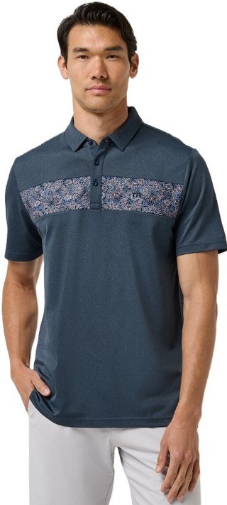 Travis Mathew Good Good AcropolisHerren Poloshirt, mood indigo/vintage indigo