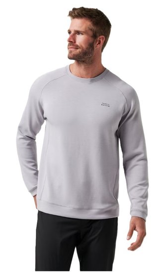 Travis Mathew Return Trip Herren Sweatshirt, grau