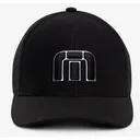 Travis Mathew B-Bahamas Fitted Herren Schirmmütze, schwarz