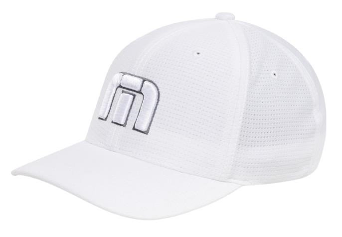 Travis Mathew B-Bahamas Fitted Herren Cap, weiss