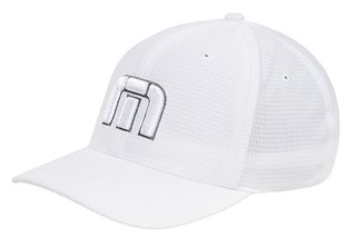 Travis Mathew B-Bahamas Fitted Herren Cap, weiss