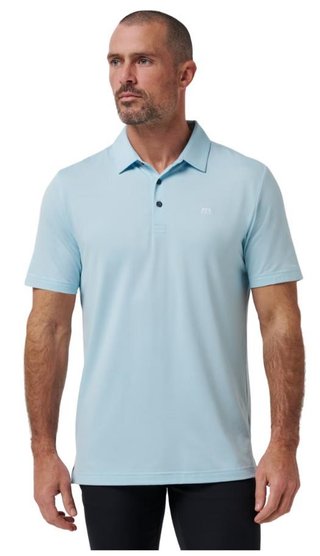 Travis Mathew Featherweight Herren Poloshirt, cory blue