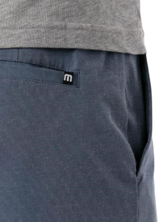 Travis Mathew Beck Herren Shorts, vintage indigo