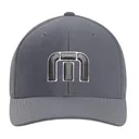 Travis Mathew B-Bahamas Fitted Herren Schirmmütze, grau
