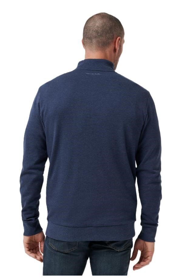 Travis Mathew CLOUD QUARTER ZIP 2.0 Hoodie Herren Sweatshirt, dunkelblau