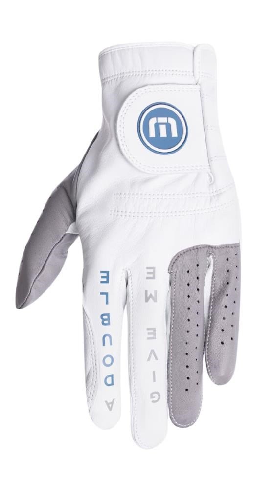 Travis Mathew Double Me 2.0 Herren Golfhandschuh, Weiß