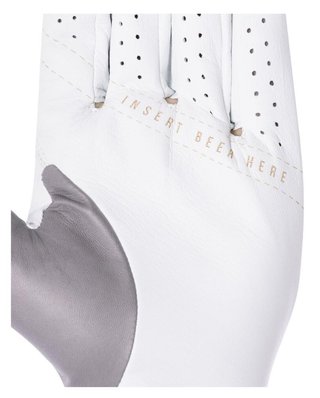 Travis Mathew Double Me 2.0 Herren Golfhandschuh, Weiß