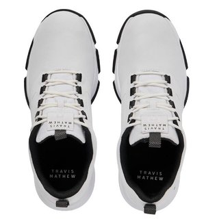 Travis Mathew The Ringer II Herren Golfschuhe, weiß