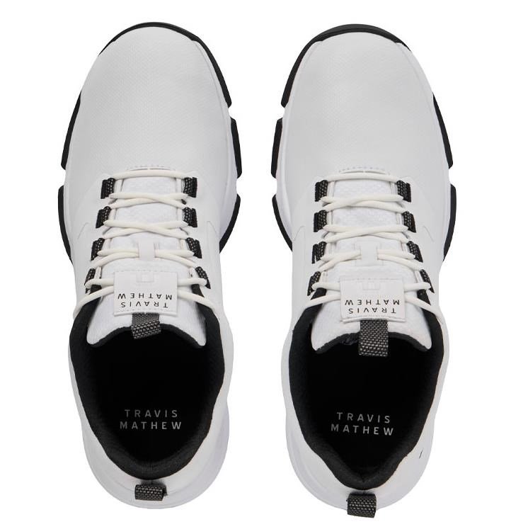 Travis Mathew The Ringer II Herren Golfschuhe, weiß