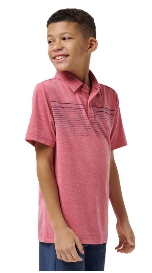 Travis Mathew FINAL CALL Junior Poloshirt, rosa