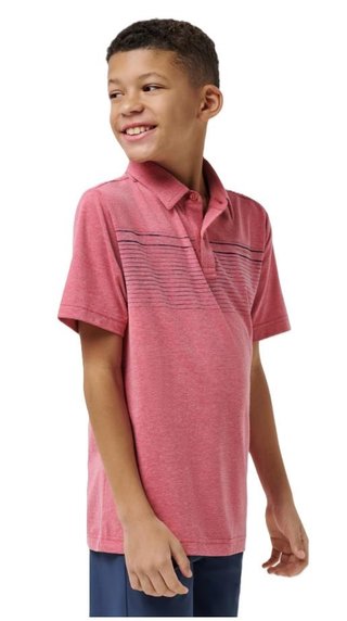 Travis Mathew FINAL CALL Junior Poloshirt, rosa