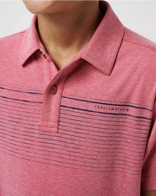 Travis Mathew FINAL CALL Junior Poloshirt, rosa