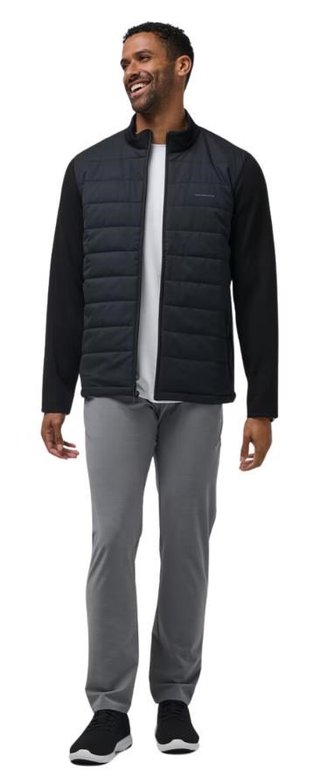 Travis Mathew Point of Sail Full Zip Herrenjacke, schwarz