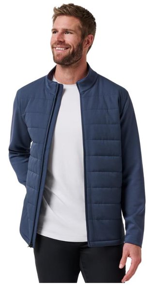 Travis Mathew Point of Sail Full-Zip  Herrenjacke, mood indigo