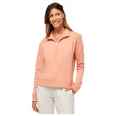 Travis Mathew Cloud Fleece Half-Zip Damen Sweatshirt, canyon sunset