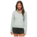 Travis Mathew Cloud Fleece Half-Zip Damen Sweatshirt, ether