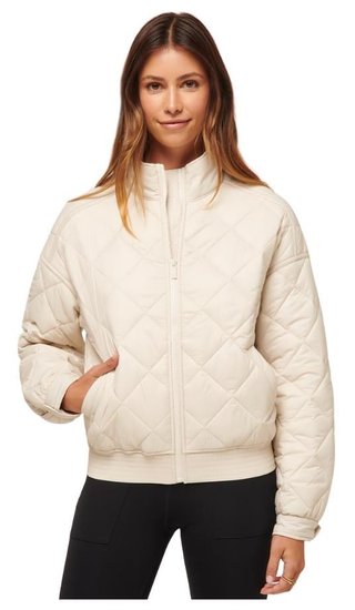 Travis Mathew Lights at Night Quilted Damen Jacke, pumice stone