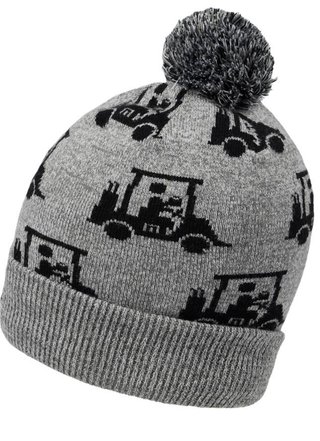 Travis Mathew Mapes Herren Wintermütze, grau