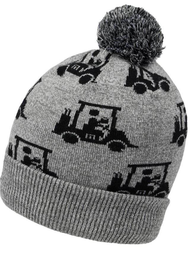 Travis Mathew Mapes Herren Wintermütze, grau
