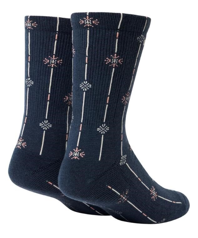 Travis Mathew Deco Crew unisex Socken, 1Paar, mood indigo